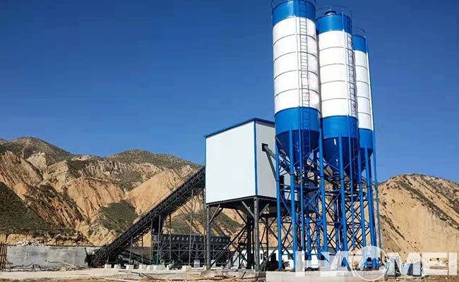 concrete production plant