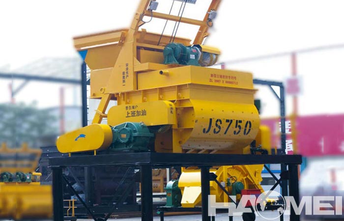 JS750 concrete mixer machine
