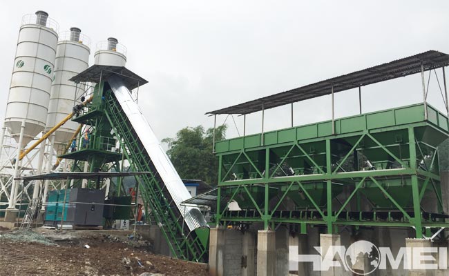 concrete batch plant production rate