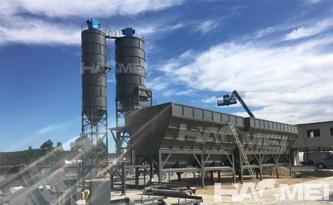 dry concrete batching plants