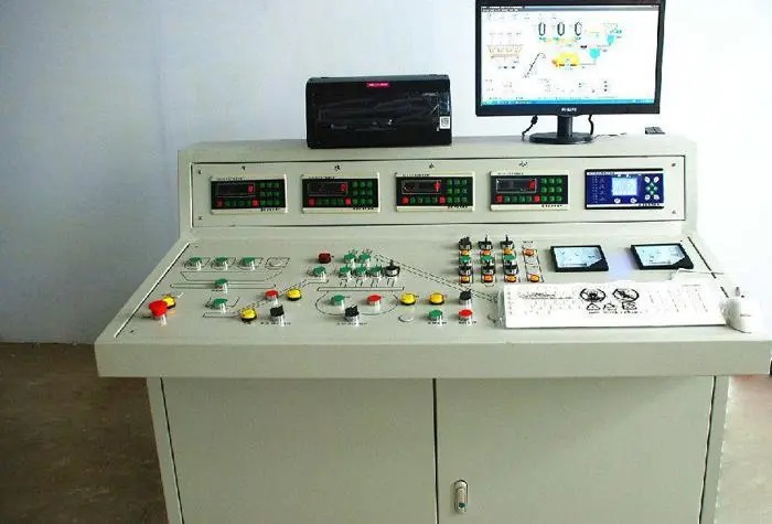 concrete batching plant control system