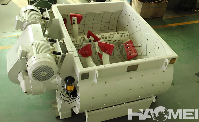 working principle of concrete mixer