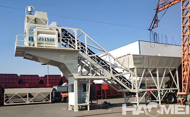 china mobile ready mix concrete plant