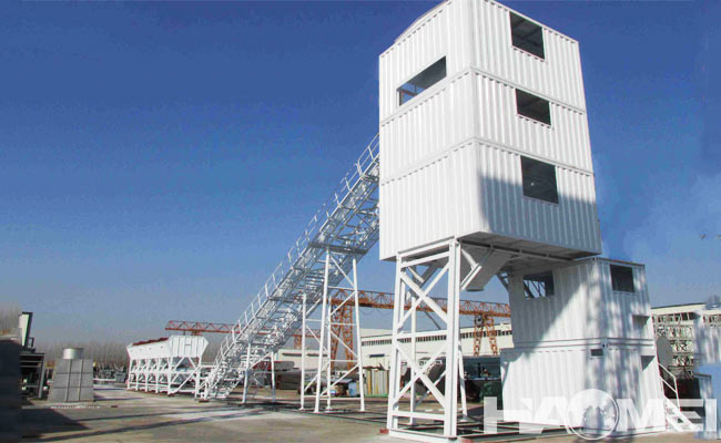 easy install concrete batching plant