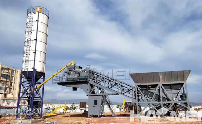 small mobile batching plant price