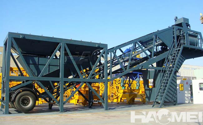 portable concrete plant price