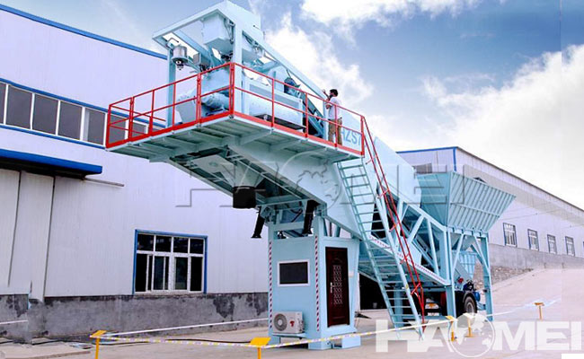 china mobile concrete plant factory