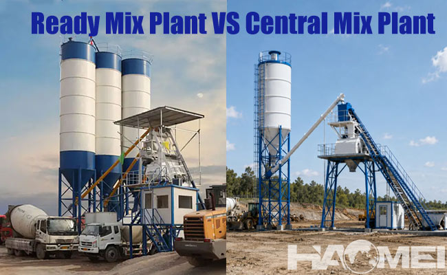 Ready Mix Plant VS Central Mix Plant